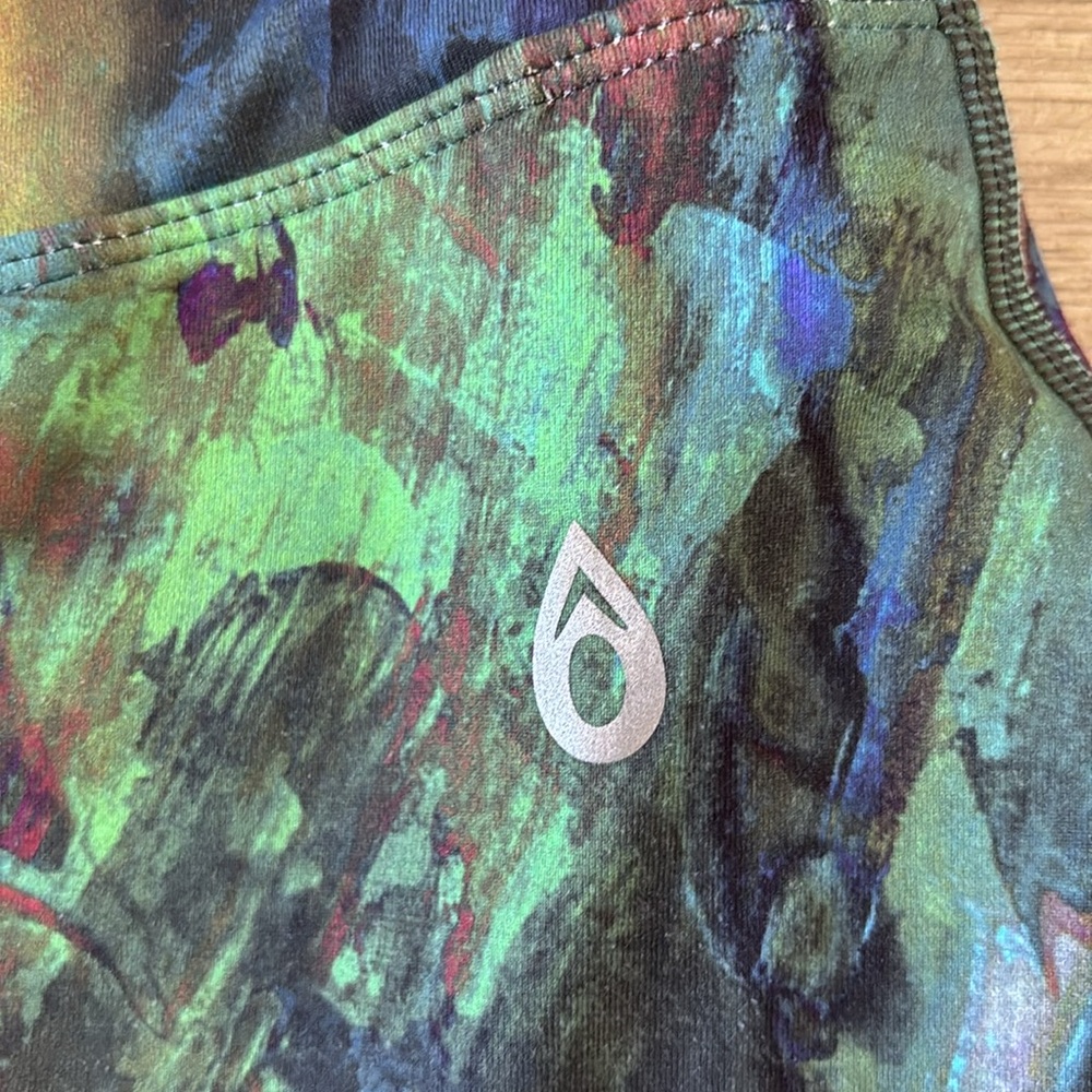 Dona Jo Multi Color Athletic Skirt Skort - Picture 4 of 11